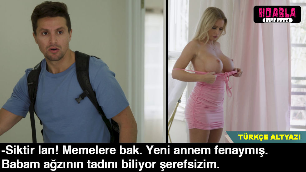 Yeni üvey annemi üstünü değiştirirken dikizledim Memeleri kocamandı