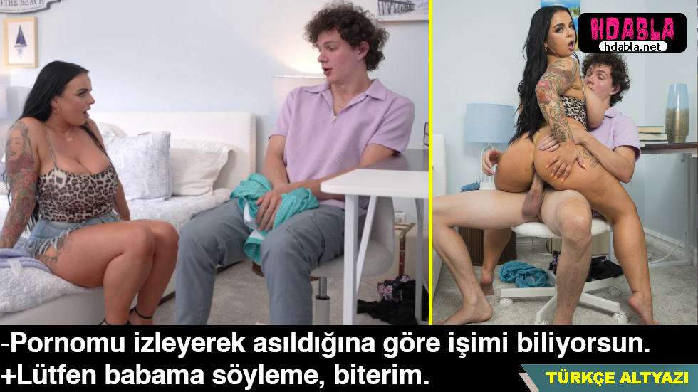 Babamın takıldığı hatun pornocu çıktı sikiş videosunu izlerken yakalandım