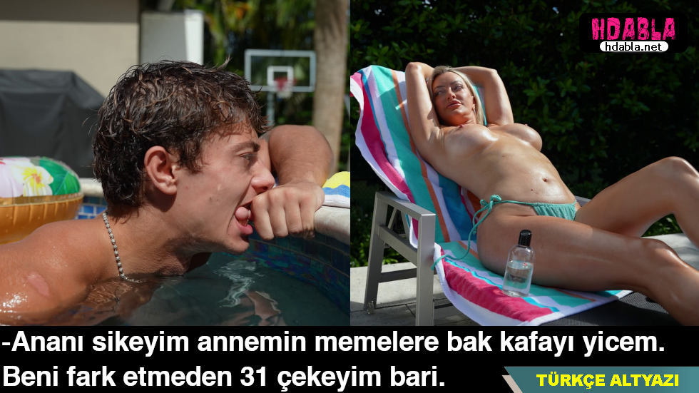 Üstsüz güneşlenen Anasının memelerine bakıp avuçlamanın hayalini kurdu