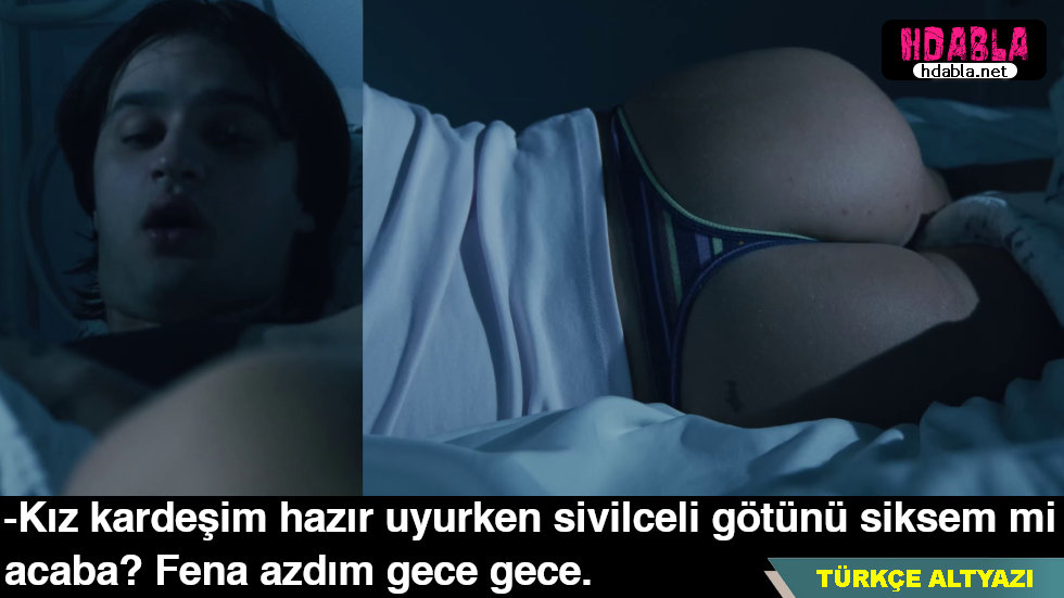 Yanımda yatan kız kardeşimin külotu araya kaçmış AZDIM